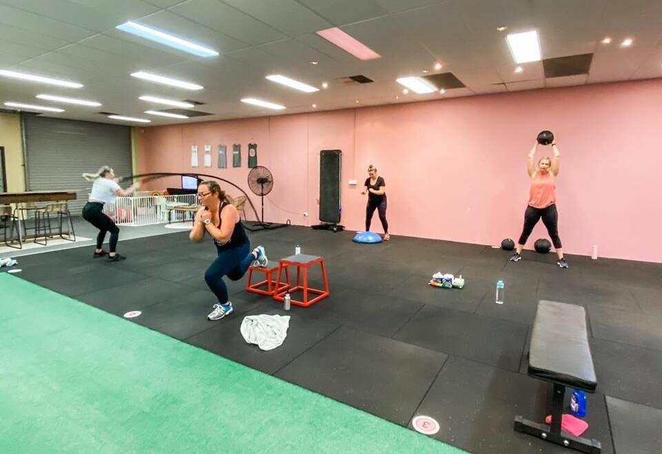 Pits and peaks: Many Peel gym owners reopened their doors on Monday but some won't be able to open until restrictions ease further. Photo: Pretty Brave Fitness.