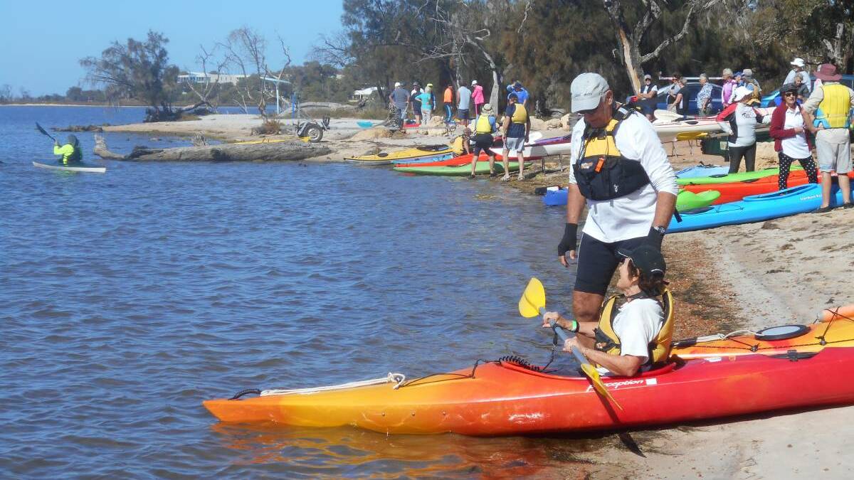 Try kayaking at Osprey Waters Foreshore Reserve.