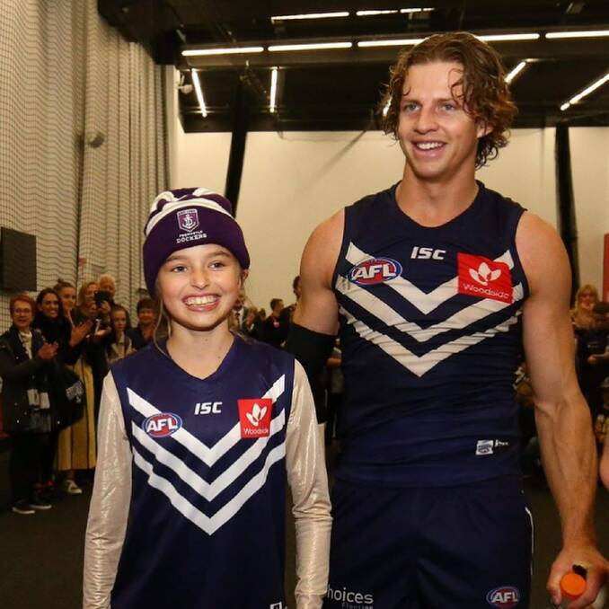 Fremantle's AFL players will train with black armbands on Wednesday and AFLW players will train with black armbands on Thursday as a tribute to Milli. Photo: Fremantle Dockers.