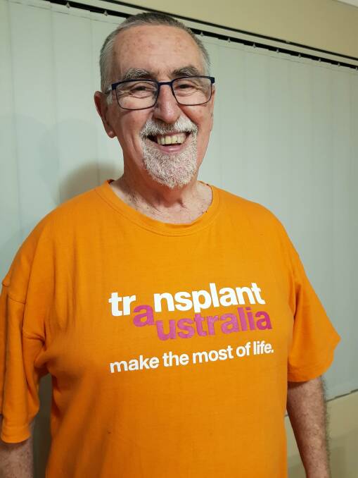 Pinjarra resident John Coman wouldn't be here today without his life-saving organ transplant in 2014. Photo: Supplied.