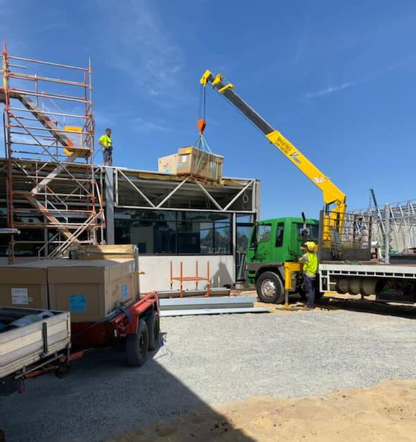 Mandurah Hiab and Crane Truck Hire director Josh Melling is unable to support his employees as he is ineligible for the JobKeeper payment. Photo: Supplied.