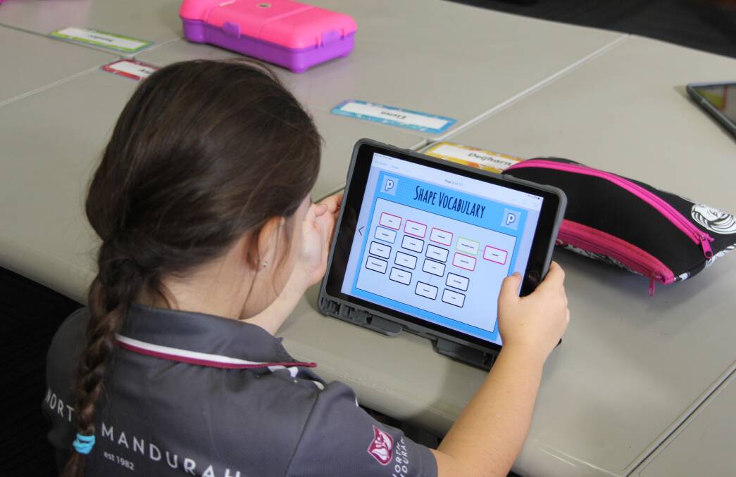 North Mandurah Primary School teachers have now incorporated online learning into their usual school routines after embracing new methods during COVID-19 restrictions. Photo: Claire Sadler.