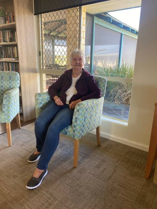 Ingenia Gardens Seascape resident Margaret Roberts is grateful for the care she receives from Peel Health Campus staff. Photos: Supplied.