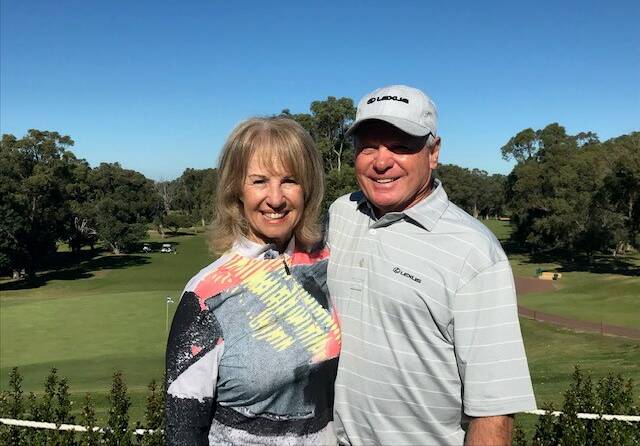 Zion and Elana Schneider both hit a hole-in-one within two days of each other. Photo: Supplied.