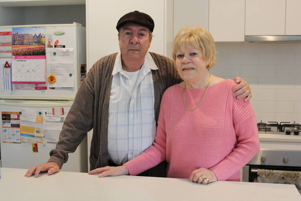 Dudley Park residents Eric and Denise Colletti are now in an ongoing court case to try and get their life savings back. Photo: Claire Sadler.