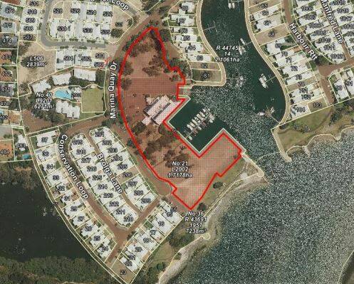 The land the proposed subdivision would be on. Photo: City of Mandurah.