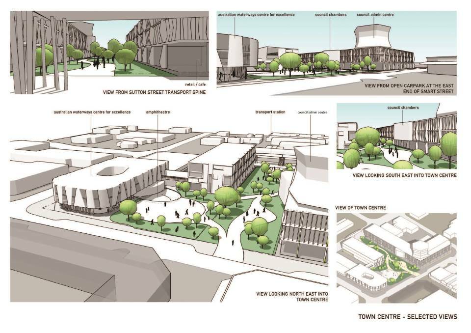 Proposed designs for the Transform Mandurah plan. Photo: Supplied.