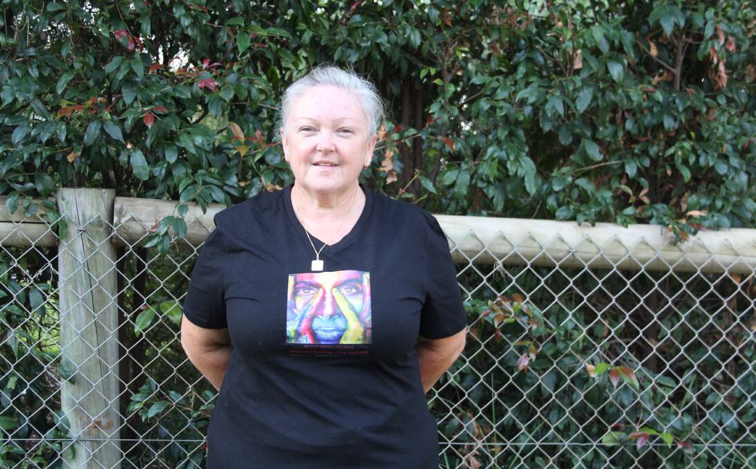 Golden Bay teacher Jill Safe says she is up for anything to raise funds for domestic violence foundation, Broken Crayons Still Colour. Photo: Claire Sadler.