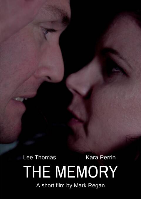 The Memory features local Perth actors, Lee Thomas and Kara Perrin. Photo: Brian Osborne.