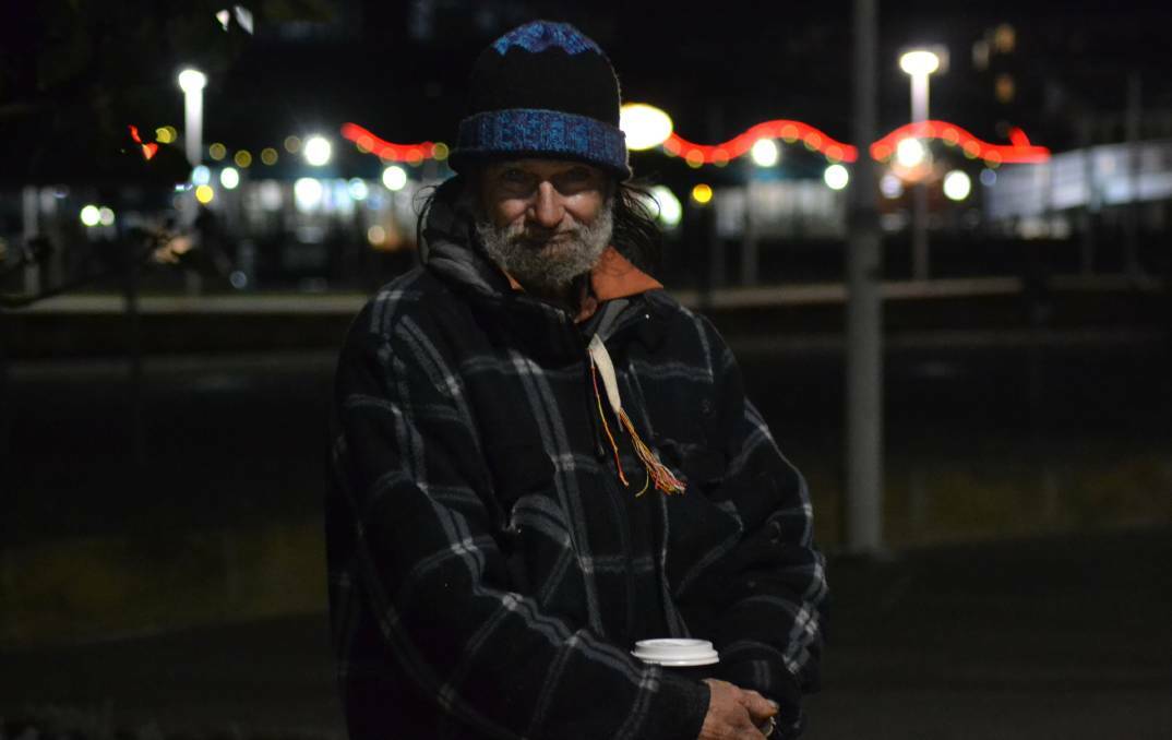 The City of Mandurah is hoping to help Mandurah's rough sleepers such as Bondy through an assertive outreach trial and permanent housing. Photo: Supplied.