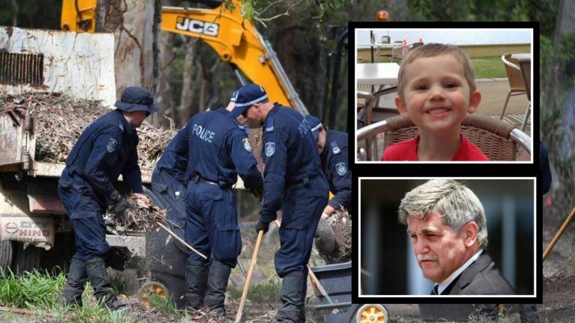 Detective Chief Inspector David Laidlaw is leading the search for William Tyrrell