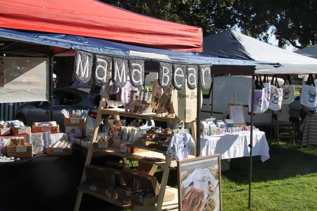 Plenty to look at ... the Mama Bear stand.