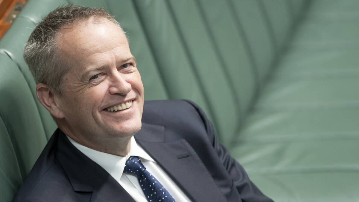 Bill Shorten during question time in the House of Representatives. Picture: Sitthixay Ditthavong