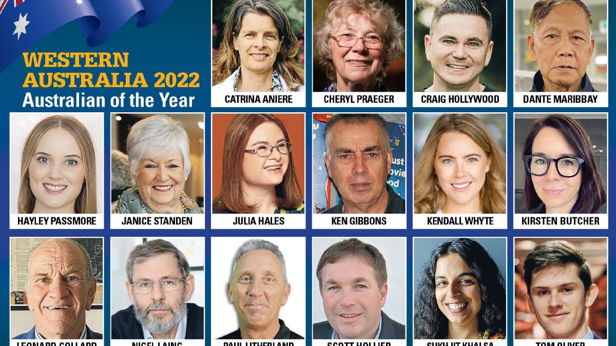 Meet the 16 WA finalists for the 2022 Australian of the Year Awards