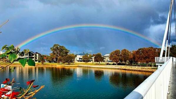 Mail reader take_the_long_way_home sent in this beautiful rainbow photo via Instagram. Email your photo to editor@mandurahmail.com.au or via social media.