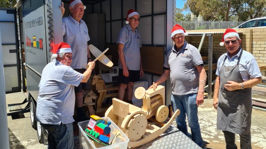 IN THE SPIRIT: Santa's Helpers have been loading up their trailer. Photo: File Image.