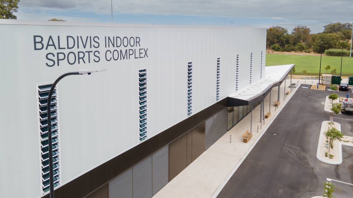 A shot of the Baldivis Indoor Sports Complex. Picture supplied