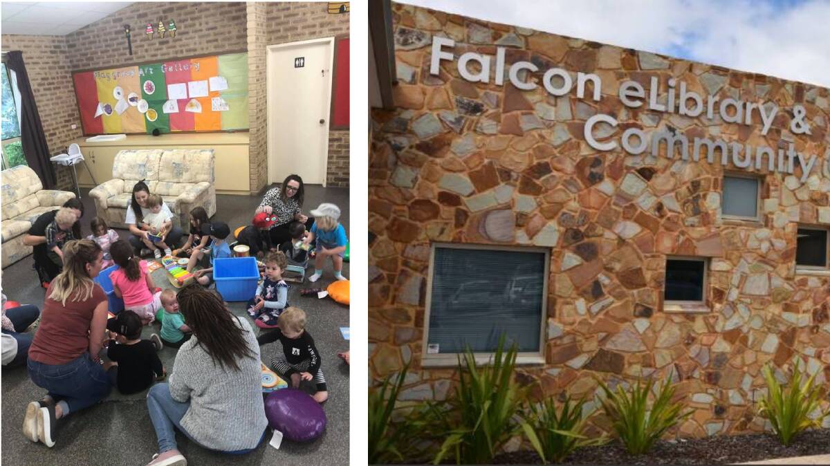 DECISION REVOKED: The Falcon playgroup has won a fight to stay in the Linville Street centre (left) rather than moving into the Falcon library. Photos: Facebook | File Image