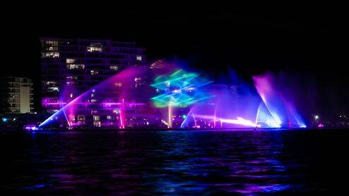 Damon Corker took this photo at a Mandurah Alive - Water and Laser Show. Email your photo to editor@mandurahmail.com.au 