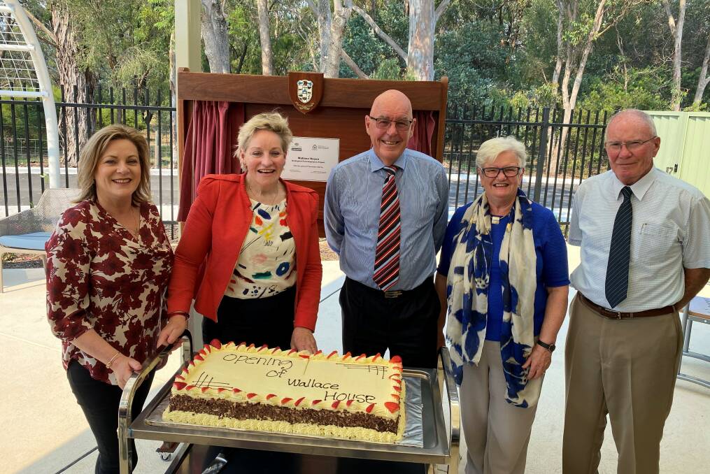 IMPROVED CARE: MP Robyn Clarke, Minister Alannah MacTiernan, Peter and Pat Wallace and Bedingfeld Park chair Geoff Hayward at the official opening.