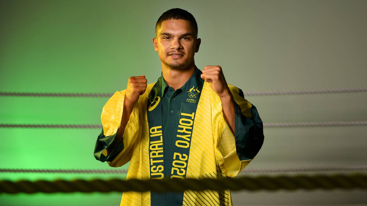 'Shake-a-leg': Mandurah boxer goes viral but misses out on Olympic medal
