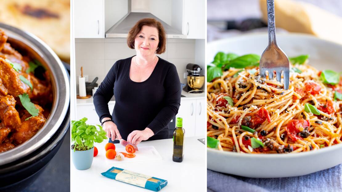 ENTREPRENEUR: Blogger Claire McEwen says pasta and chicken breast recipes always do well. Photos: Supplied.