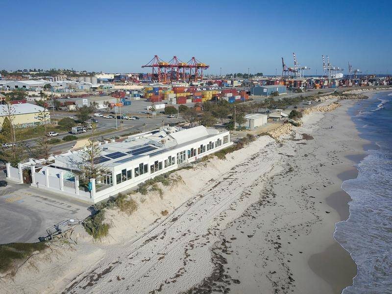 Coastal change: Port Beach in Fremantle is one of Western Australia's erosion hotspots. Photo: File image.