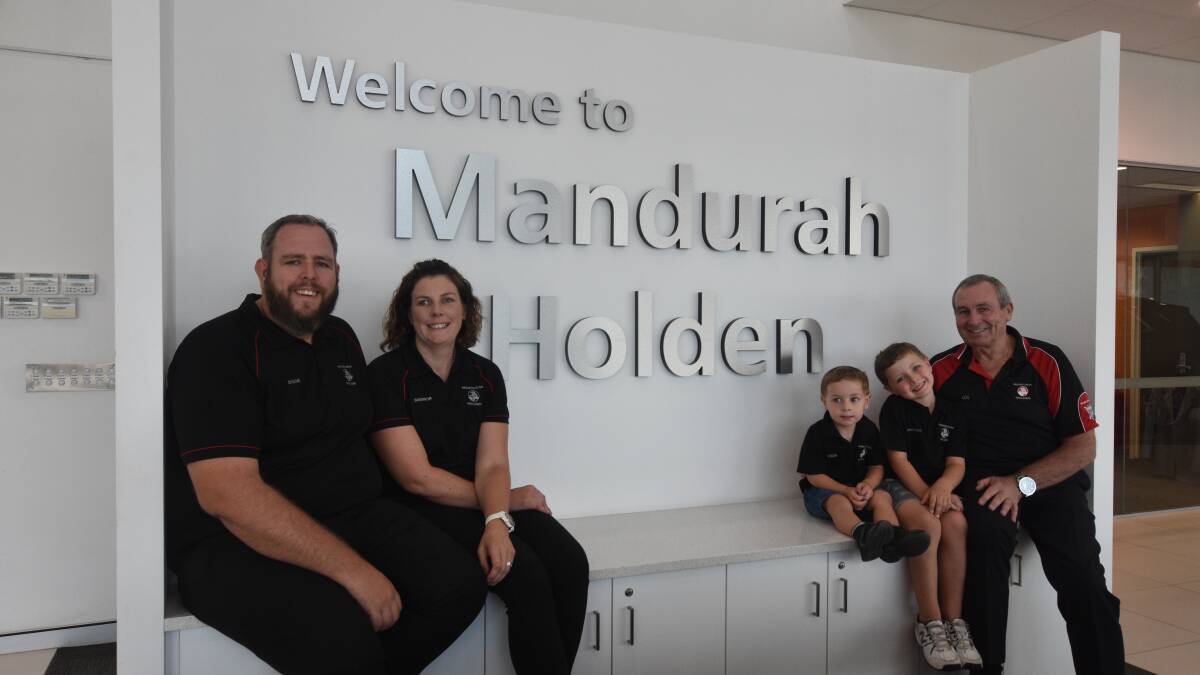 A changing of the guard at Mandurah Holden