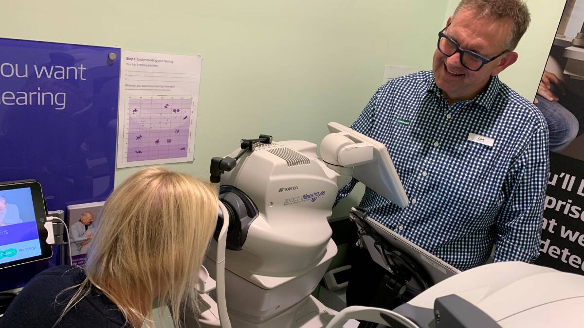 Halls Head optometrist raises eye health issue during Macula Month