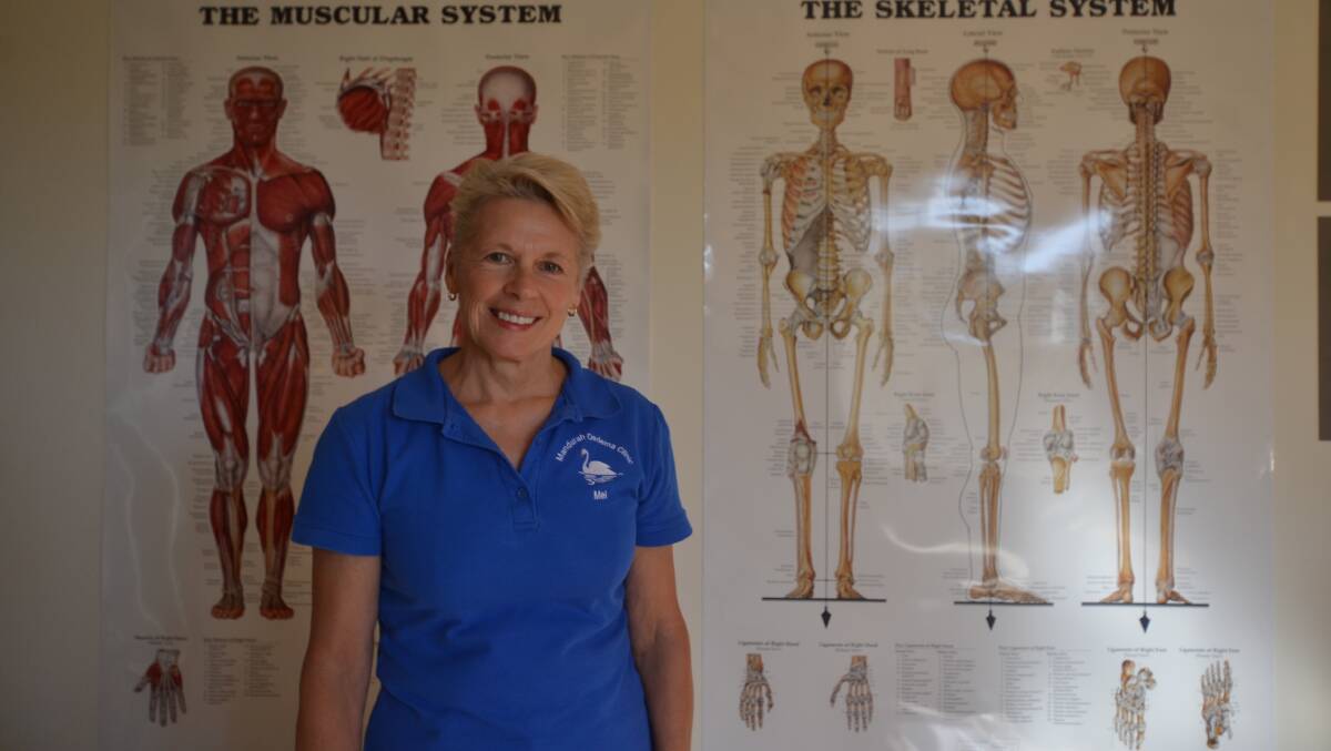 No need to travel: Mel Horton set up Mandurah Oedema late last year to provide localised services to people living with lymphoedema. Photo: Gareth McKnight.
