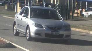 Car stolen: Mandurah Detectives say this is the vehicle that was stolen in Lakelands in the early hours of Sunday morning.