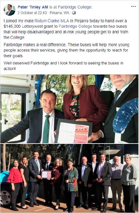 Government funds Fairbridge College bus service for at-risk youth