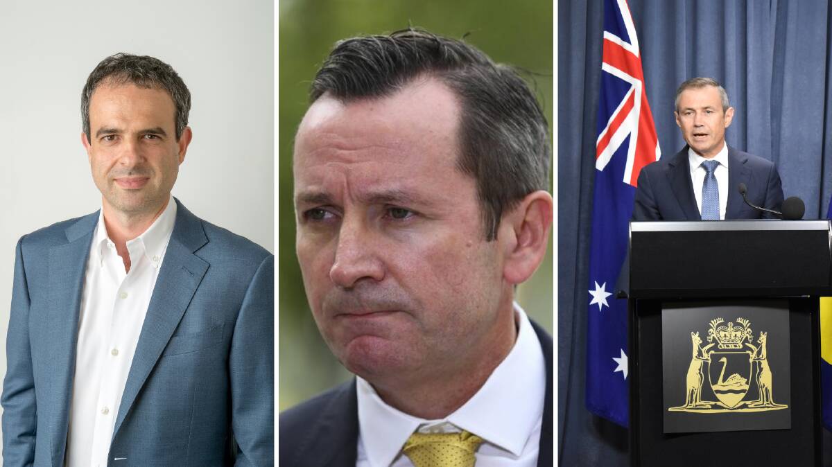 Big decision: Australian Medical Association WA president Dr Omar Khorshid, Premier Mark McGowan and West Australian health minister Roger Cook have had their say on potential voluntary assisted dying laws. Photos: Supplied.