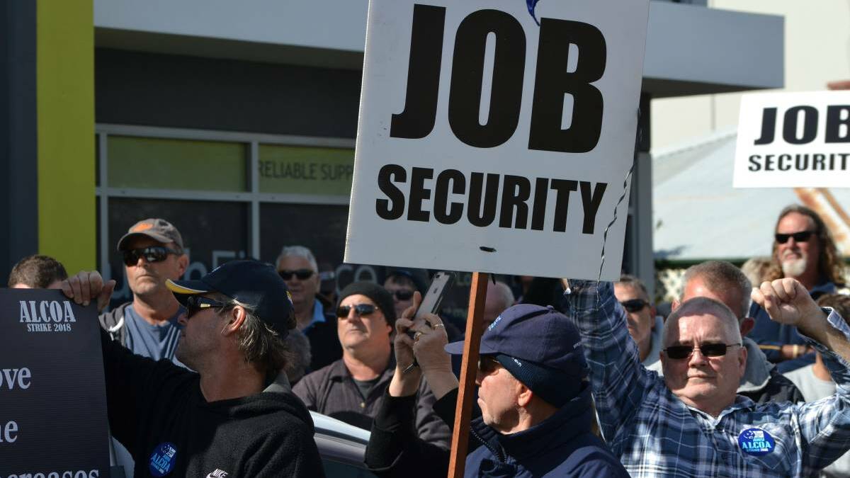AWU workers were on strike from Alcoa for 52 days - the best photos here. Photos: Fairfax Media.