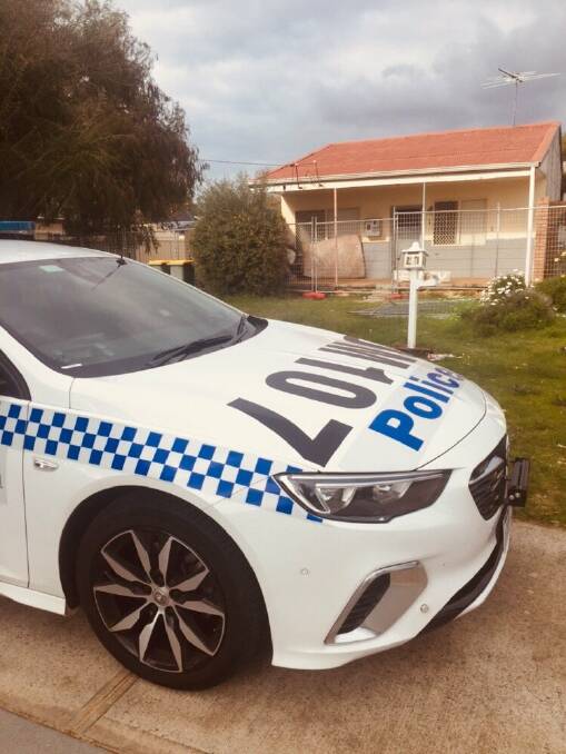 Roof over the head: Mandurah police have been reacting to complaints that homeless people are squatting in derelict properties. Photo: Mandurah police.
