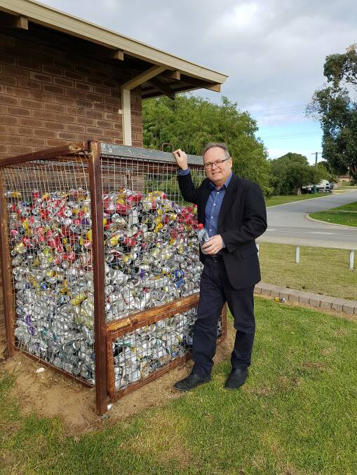 Recycling: Mandurah MLA David Templeman has said the Government is committed to implementing a container deposit scheme. Photo: Supplied.