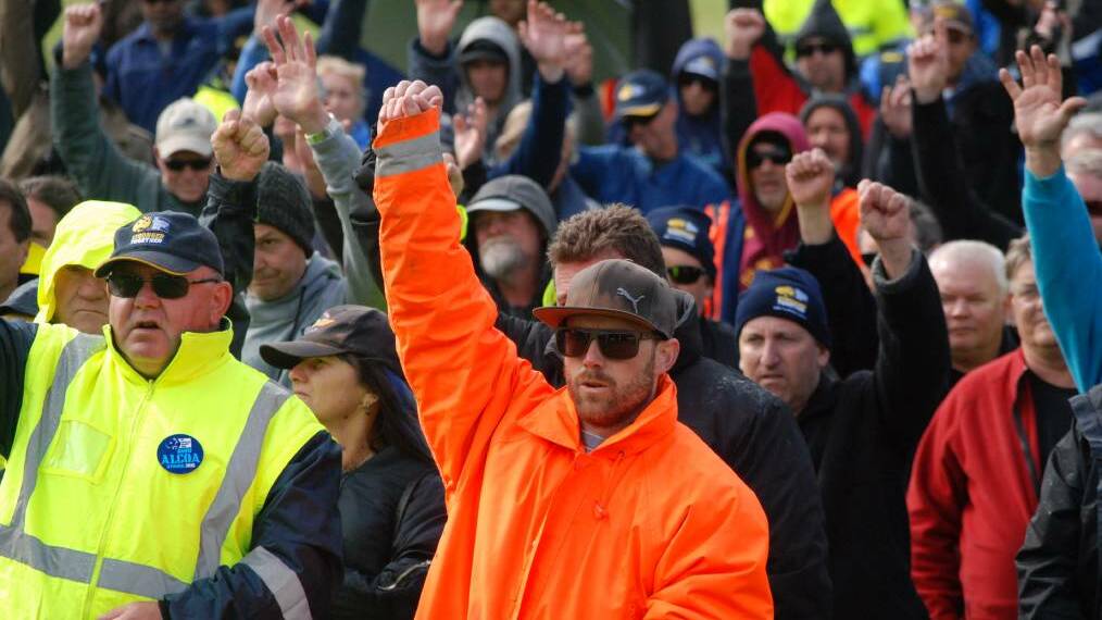 AWU workers were on strike from Alcoa for 52 days - the best photos captured by Gareth McKnight, Caitlyn Rintoul and Nathan Hondros here.