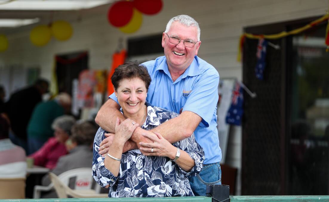 Rhonda and Kevin Butler, who founded the BlazeAid charity. Picture: Morgan Hancock