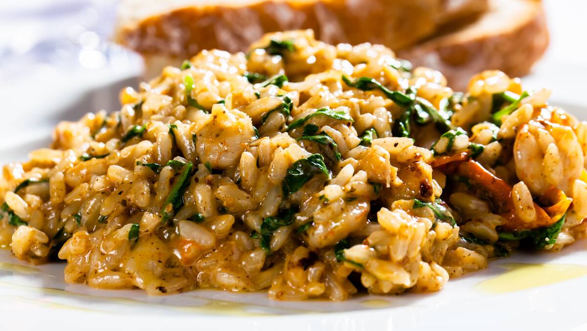 Roast chicken can be used to make a risotto. Picture: Shutterstock
