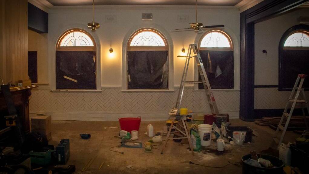 Renovation: Bunbury's Rose Hotel underwent a massive restoration in 2016 and has received more funding to continue work. Picture: Jeremy Hedley.