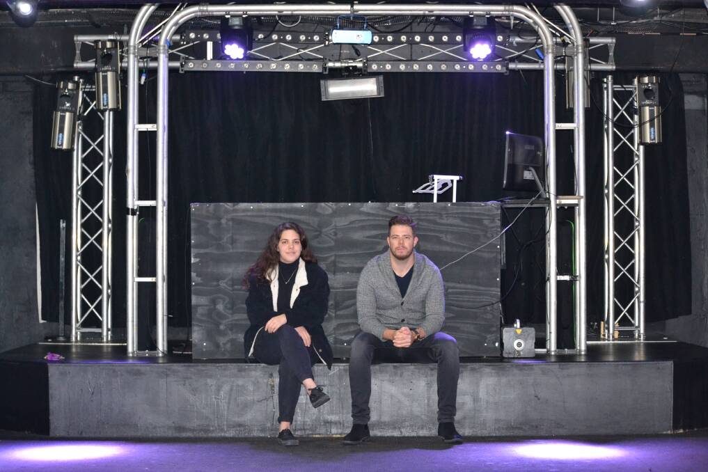 Norma Jeans marketing manager Dixie-Rei Emmerson and venue manager Ethan Male are excited to announce the launch of new live music event BRAT. Photo: Kaylee Meerton.