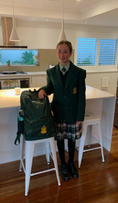 Amber was a "devoted student" at Frederick Irwin Anglican School in Mandurah. Photo: Supplied by Amber's family.