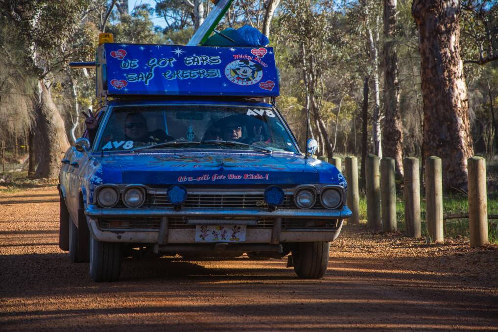 Rev your engines: Mandurah's 'Mickey Mouse Airlines' cleared for take off ahead of this weekend's Variety WA Bash