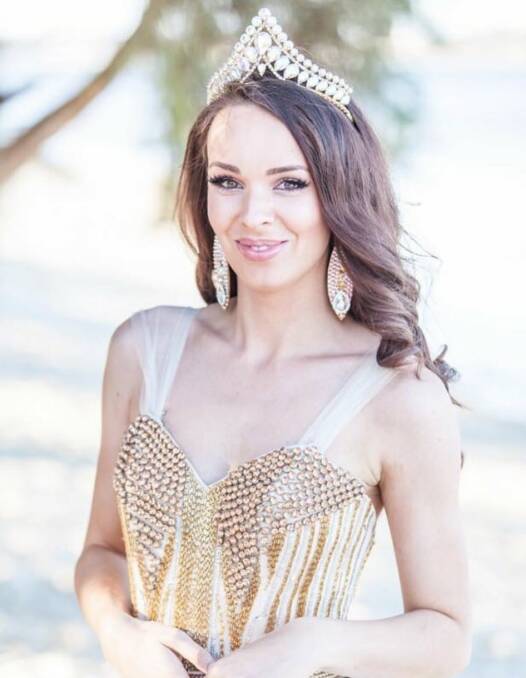 Local beauty Shantelle Maier is a national finalist for Mrs Galaxy Australia. Photo: Supplied.