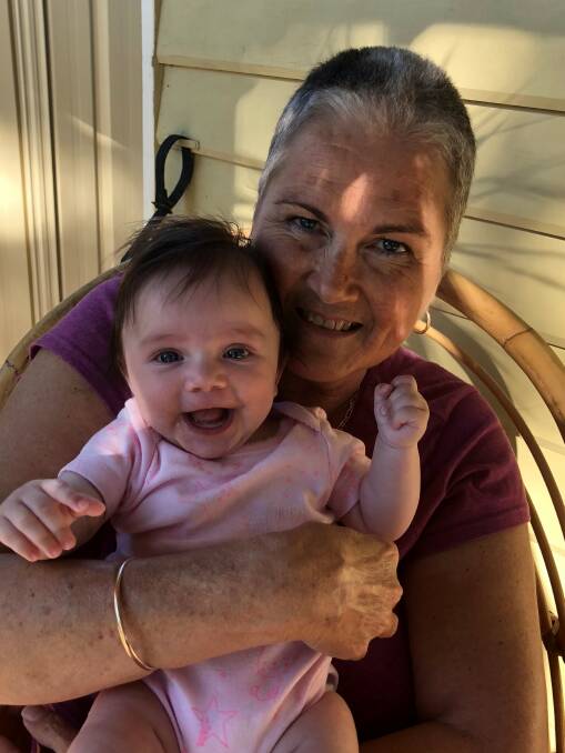 Tania Macdonald with her granddaughter Luna. Photo: Supplied.
