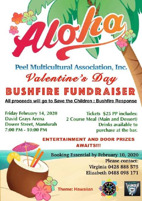 Peel Multicultural Association to host Hawaiian themed fundraiser for bushfire appeal