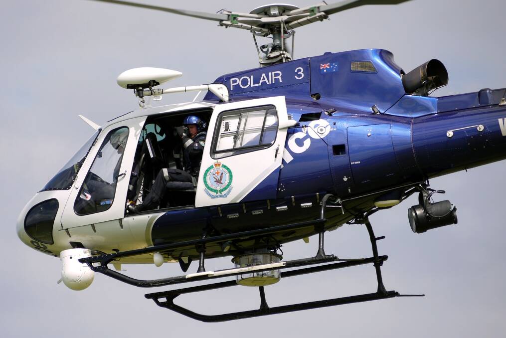 Man charged: Police helicopters monitored a lengthy police chase through Rockingham, Mandurah and Bunbury on Tuesday afternoon. Photo: Shutterstock.
