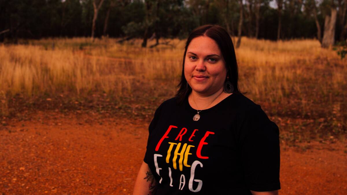 Gomeroi Woman Rachael McPhail ran a successful campiagn to include Aboriginal place names on postal addresses. Photo: Sarah-Jane Edis.