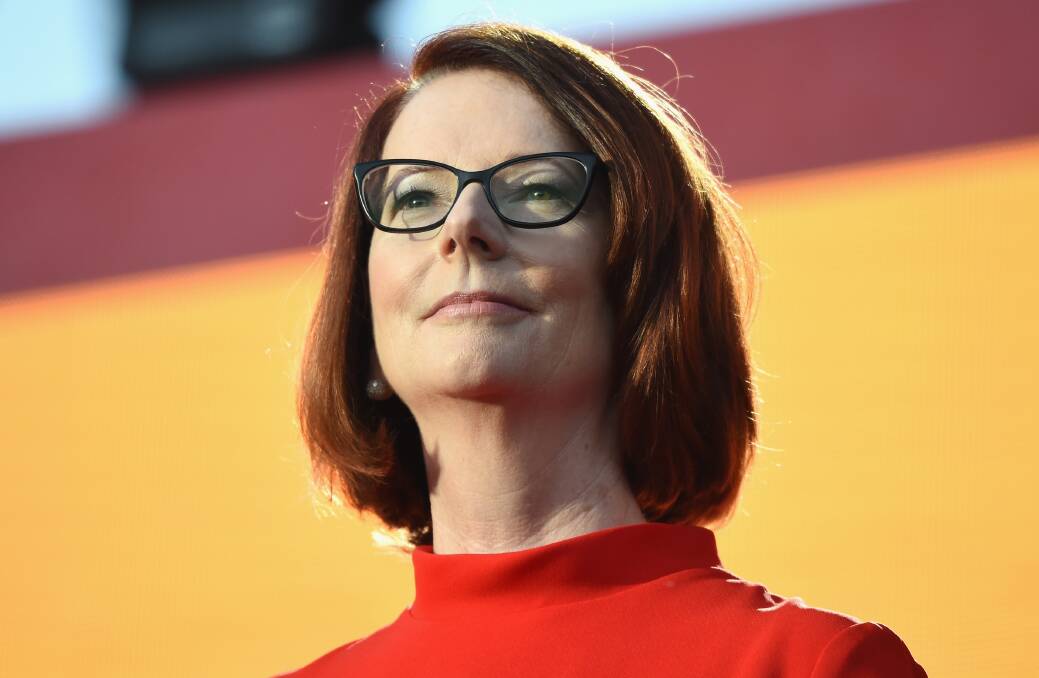 Former prime minister Julia Gillard has now set her sights on projects to increase the number of women in leadership roles. Picture: Getty Images