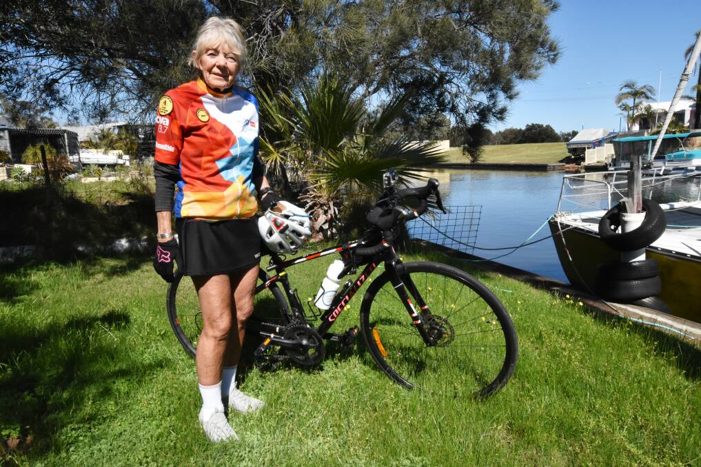 South Yunderup great-grandmother Paula Prynne will ride 600 kilometres next month. Photo: Justin Rake.